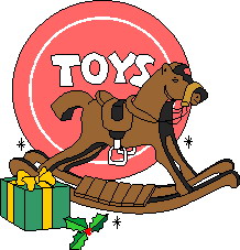 Cliparts Kerstmis Kerst speelgoed 