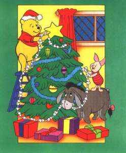 Cliparts Kerstmis Kerst winnie de pooh 