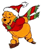 Cliparts Kerstmis Kerst winnie de pooh 