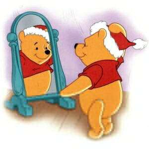 Cliparts Kerstmis Kerst winnie de pooh 