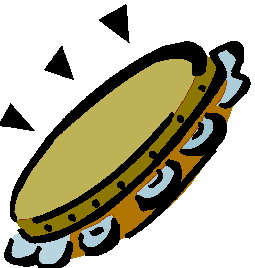 Muziek Cliparts Tamboerijnen 