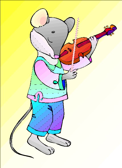 Хомяк со скрипкой. Мышь со скрипкой. Мышь играет на скрипке. Мышонок со скрипкой. Мышата играют.