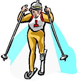 Sport Cliparts Langlaufen 