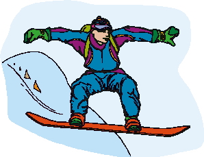 Sport Cliparts Snowboarden 