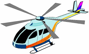 Cliparts Voertuigen Helicopters 