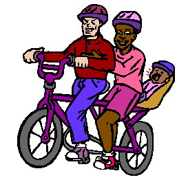 Cliparts Voertuigen Tandems 