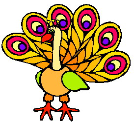 Cliparts Vogels Pauwen 