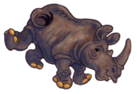 Dieren Neushoorn Dieren plaatjes 