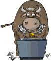 Dieren Dieren plaatjes Stier 