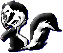 Dieren Dieren plaatjes Stinkdier 