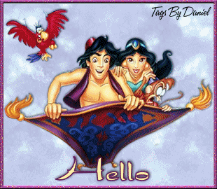 Disney plaatjes Aladin 