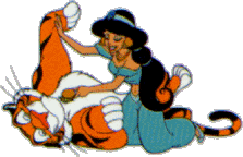 Disney plaatjes Aladin Prinses Jasmine En Rajah