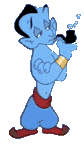 Disney plaatjes Aladin Geest Als Net Heertje Met Pijp