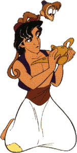 Disney plaatjes Aladin 