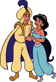 Disney plaatjes Aladin 