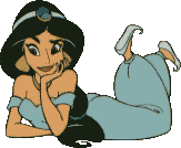 Disney plaatjes Aladin Prinses Jasmine Denkt Na