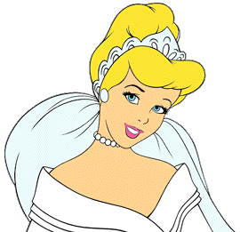 Assepoester Disney plaatjes Assepoester In Een Bruidsjurk