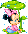 Baby disney Disney plaatjes Baby Minnie Verdrietig In De Regen