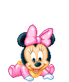 Baby disney Disney plaatjes Baby Minnie Mouse Ster Tegen Hoofd Disney