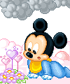 Baby disney Disney plaatjes Baby Mickey Word Nat Door Regen