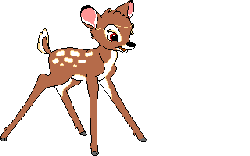 Bambi Disney plaatjes Bambi Staand