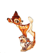 Bambi Disney plaatjes Vlinder Vliegt Op Staart Bambi