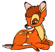 Bambi Disney plaatjes Bambi Zittend Te Rusten
