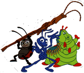 Bugs life Disney plaatjes 