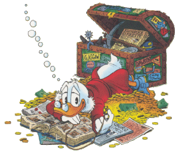 Dagobert duck Disney plaatjes 