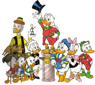 Dagobert duck Disney plaatjes 