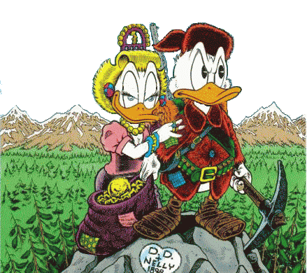 Dagobert duck Disney plaatjes 