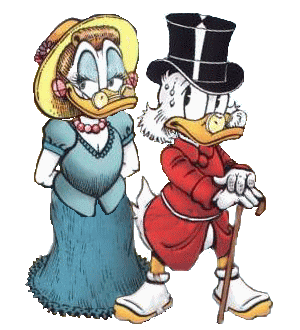 Dagobert duck Disney plaatjes 