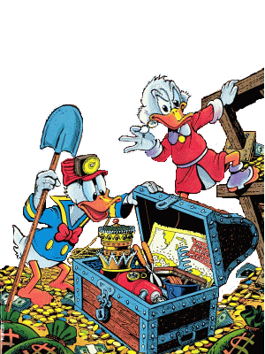 Dagobert duck Disney plaatjes 