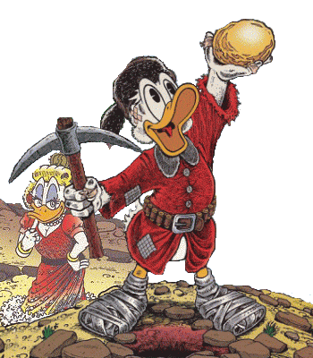 Dagobert duck Disney plaatjes 