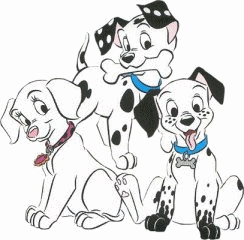 Dalmatiers Disney plaatjes 