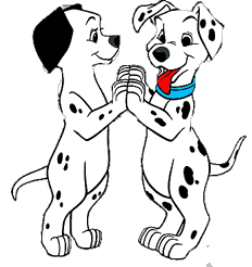 Dalmatiers Disney plaatjes 