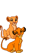 De leeuwenkoning Disney plaatjes Simba Nala En Een Vlinder Bewegend Animatie Plaatje