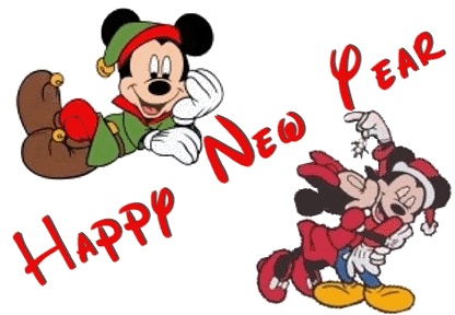 Disney plaatjes Disney nieuwjaar 