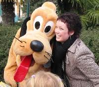 Disney plaatjes Disneyland parijs Op De Foto Met Pluto