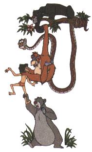 Junglebook Disney plaatjes 