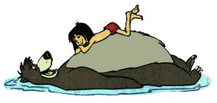 Junglebook Disney plaatjes 