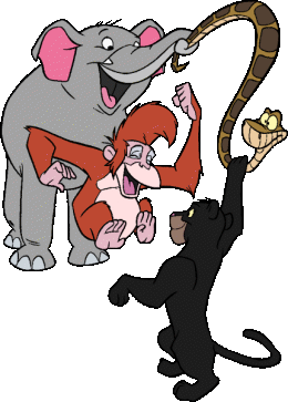Junglebook Disney plaatjes 