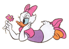 Disney plaatjes Katrien duck 