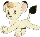 Disney plaatjes Kimba de witte leeuw 