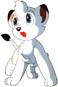 Disney plaatjes Kimba de witte leeuw 