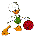 Kwik kwek en kwak Disney plaatjes Disney Kwik Kwek Kwak Basketballen 