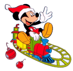 Disney plaatjes Mickey en minnie mouse Mickey Die Op Een Speelgoedtrein Zit