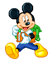 Disney plaatjes Mickey en minnie mouse Mickey Krijgt Blad Voor Ogen