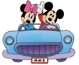 Disney plaatjes Mickey en minnie mouse 