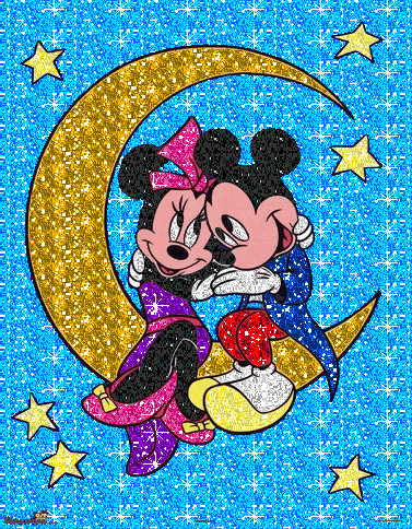 Disney plaatjes Mickey en minnie mouse 